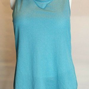 Women's Adidas Climalite Running blue Racerback